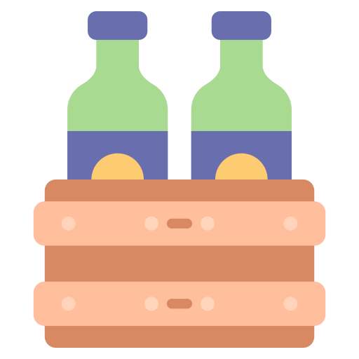 Bottles Good Ware Flat icon