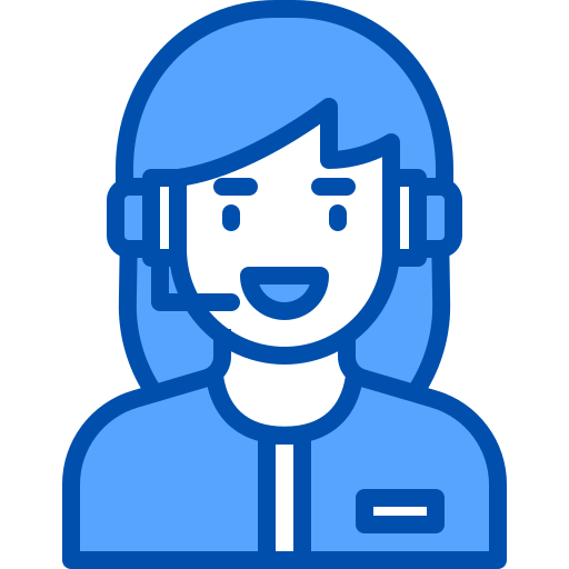 コールセンター xnimrodx Blue icon