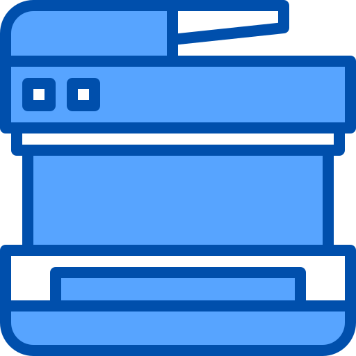 maquina impresora xnimrodx Blue icono
