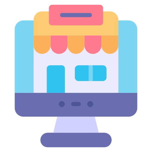 Online shop Good Ware Flat icon