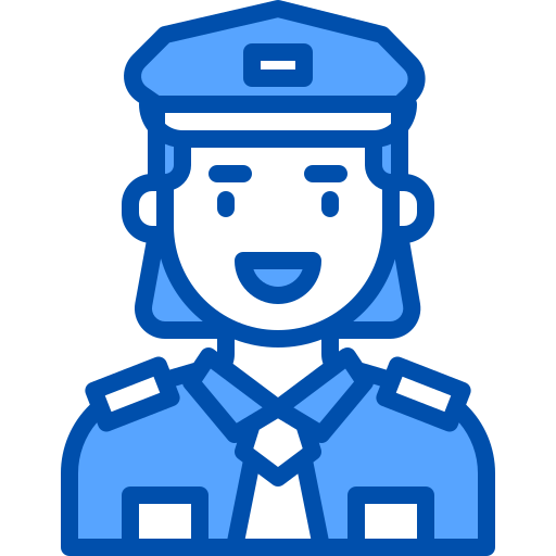 polizia stradale xnimrodx Blue icona