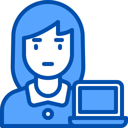 プログラマー xnimrodx Blue icon