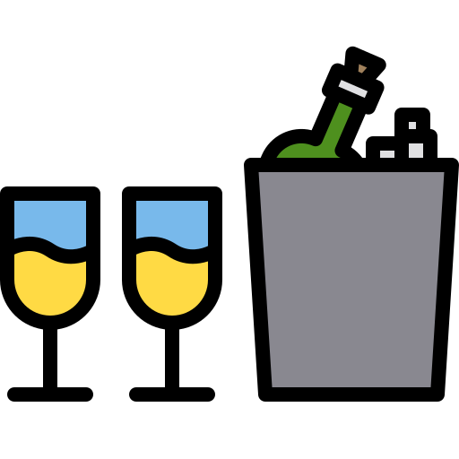 シャンパン xnimrodx Lineal Color icon