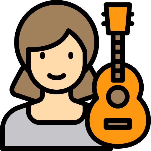 Musician xnimrodx Lineal Color icon