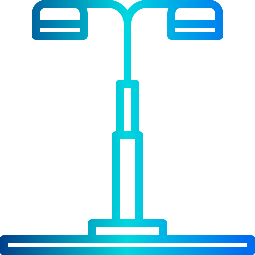 słup latarni ulicznej xnimrodx Lineal Gradient ikona