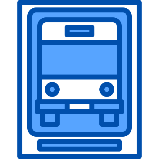 bushaltestelle xnimrodx Blue icon