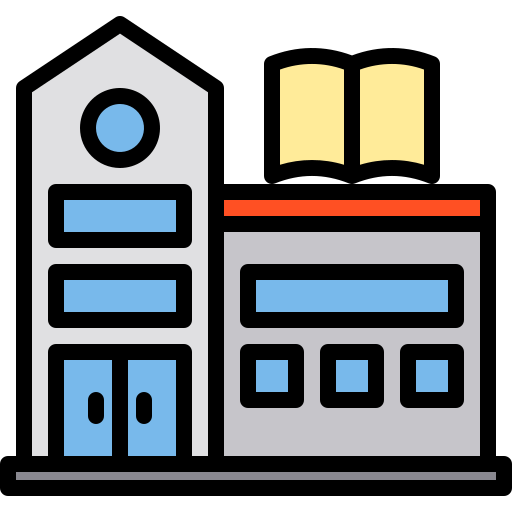 biblioteca xnimrodx Lineal Color icono