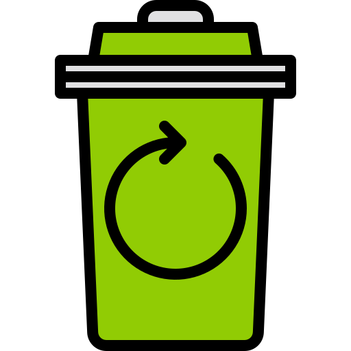 Recycle bin xnimrodx Lineal Color icon