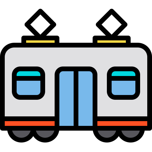 Tram xnimrodx Lineal Color icon