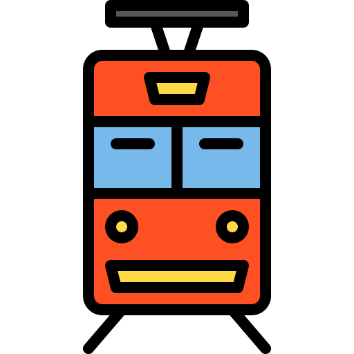 tramwajowy xnimrodx Lineal Color ikona