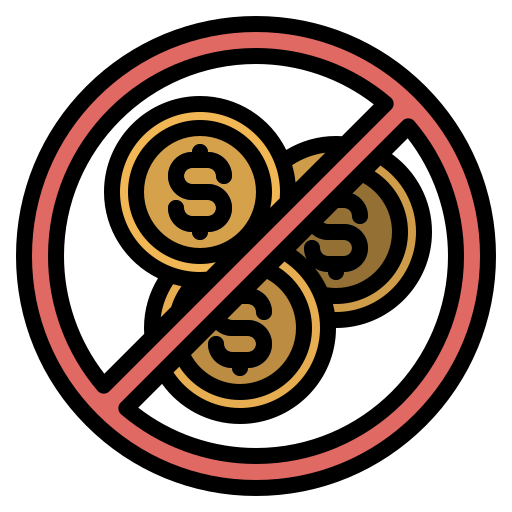 No money Generic color outline icon