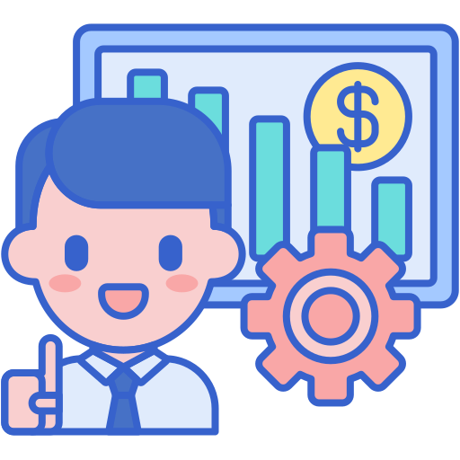 Business Flaticons Lineal Color icon