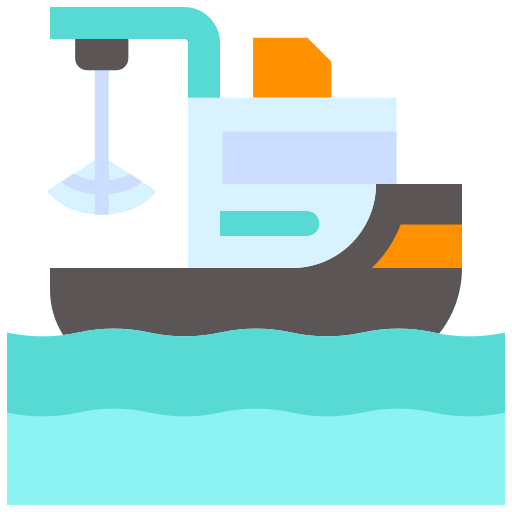 Boat Good Ware Flat icon