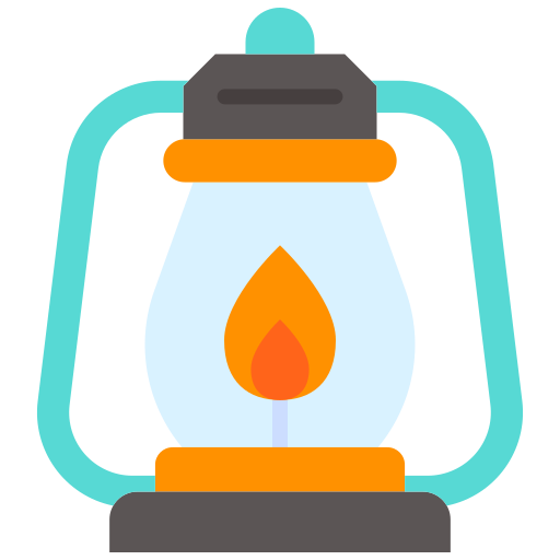 Lantern Good Ware Flat icon