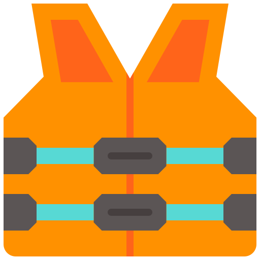Lifejacket Good Ware Flat icon