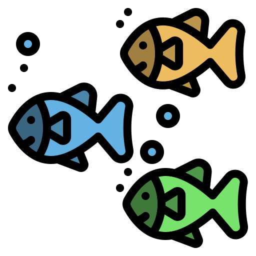 물고기 Generic color outline icon