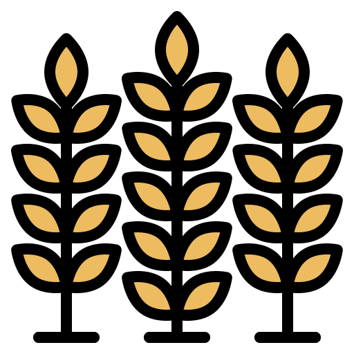 Wheat Generic color outline icon