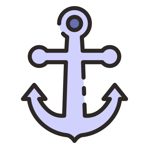 Anchor Good Ware Lineal Color icon