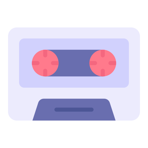 Cassette Good Ware Flat icon