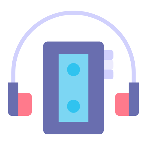 Walkman Good Ware Flat icon