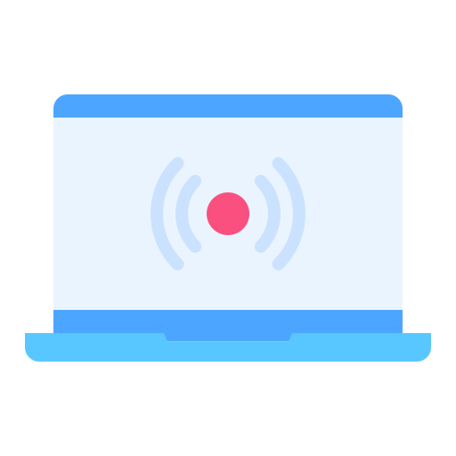 Online streaming Good Ware Flat icon