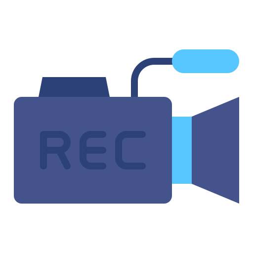 Video recording Good Ware Flat icon