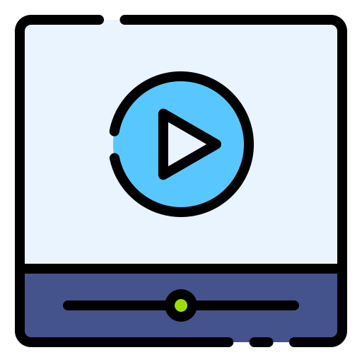 videoplayer Good Ware Lineal Color icon