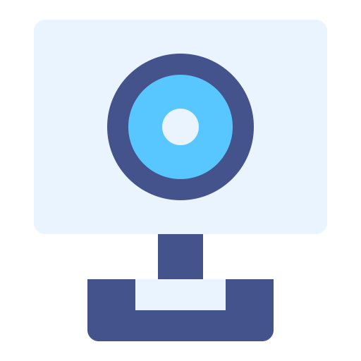 webcam Good Ware Flat icon