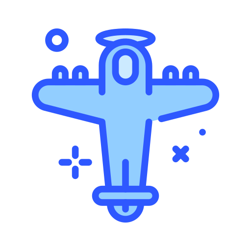 飛行機 Darius Dan Blue icon