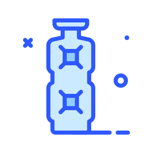 botella de plástico Darius Dan Blue icono