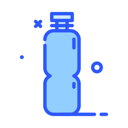 plastic fles Darius Dan Blue icoon