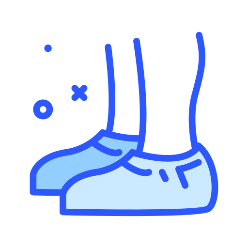 scarpe Darius Dan Blue icona