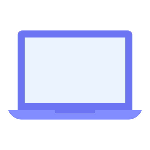 laptop Good Ware Flat icon