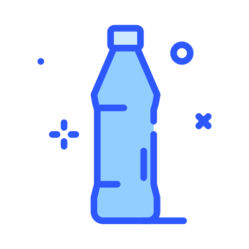 bouteille en plastique Darius Dan Blue Icône