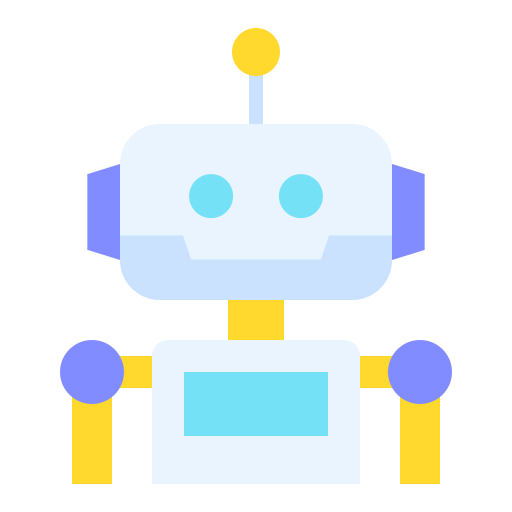 ロボット Good Ware Flat icon
