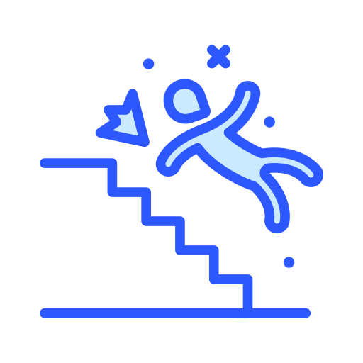 Stairs Darius Dan Blue icon