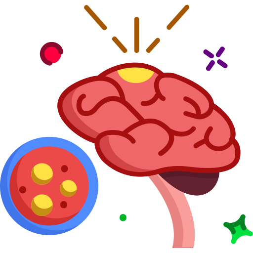 脳腫瘍 Generic color fill icon