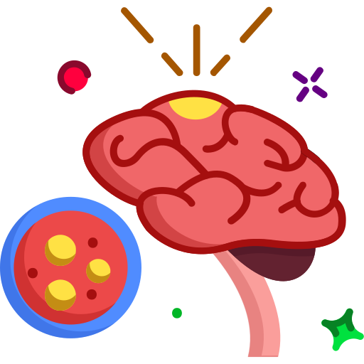 cancro al cervello Generic color fill icona