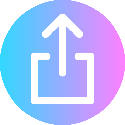 Upload Super Basic Rounded Circular icon