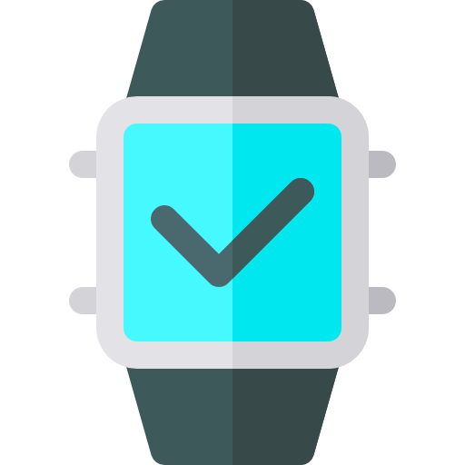 smartwatch Basic Rounded Flat icon