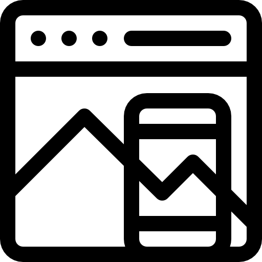 diseño de respuesta Basic Rounded Lineal icono