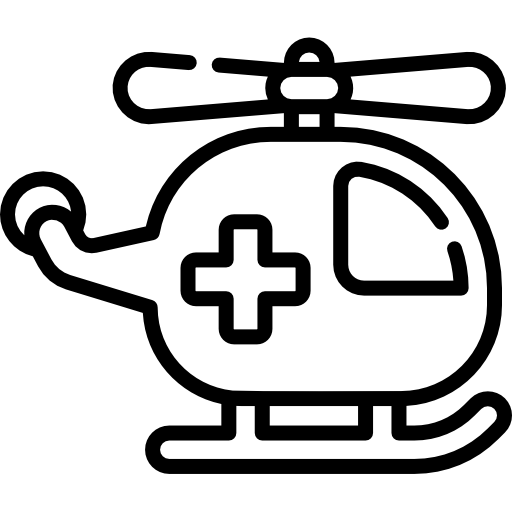 hubschrauber Kawaii Lineal icon