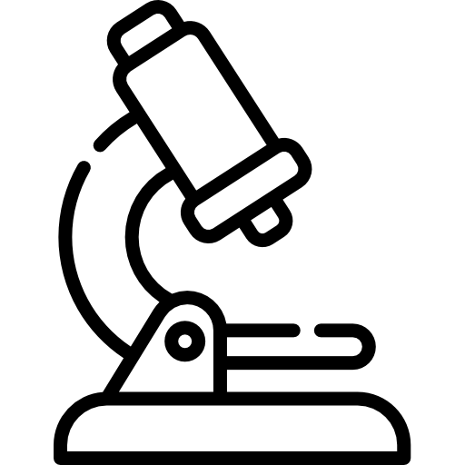 Микроскоп Kawaii Lineal иконка