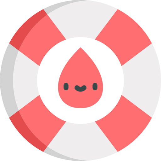 Lifesaver Kawaii Flat icon