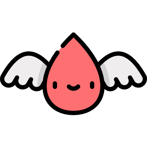 Донорство крови Kawaii Lineal color иконка