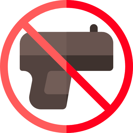 No weapons Basic Rounded Flat icon