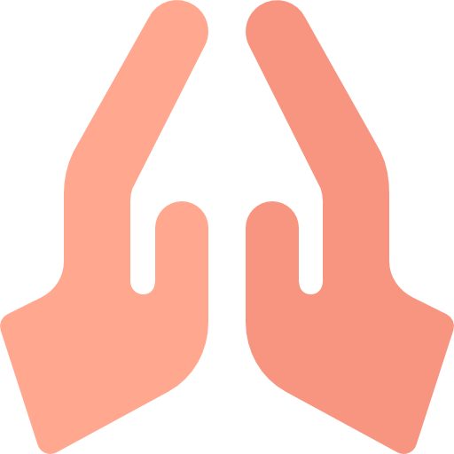 祈る Basic Rounded Flat icon