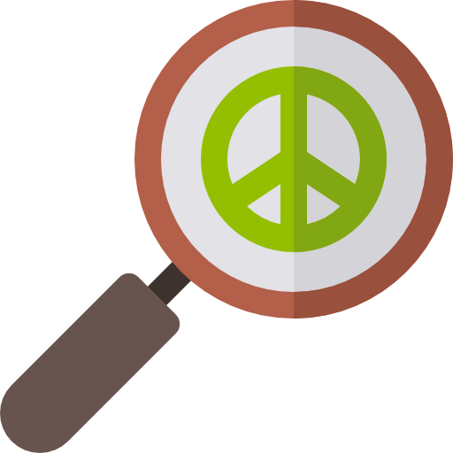 平和主義 Basic Rounded Flat icon
