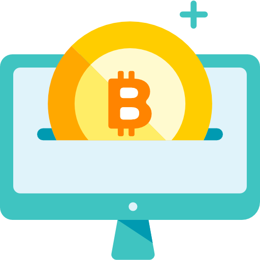 bitcoin Chanut is Industries Flat icono