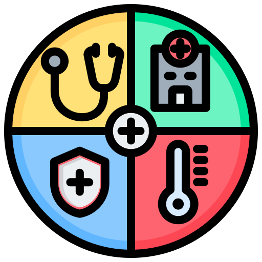 gezondheid-app Generic color lineal-color icoon